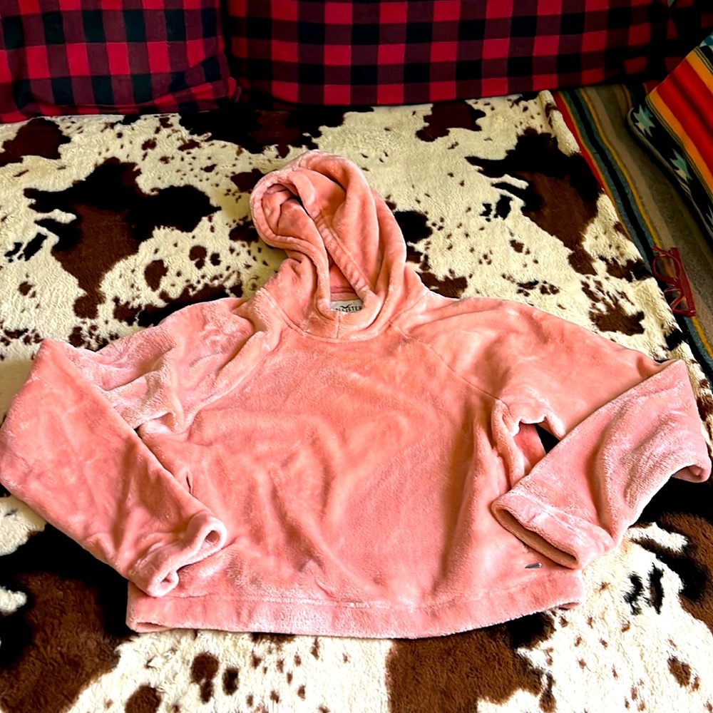 Hollister Soft fluffy cropped Sweatshirt